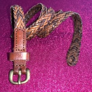 J. Crew Accessories - J. Crew Skinny Braided Leather Belt J. Crew Accessories - J. Crew Skinny Braided Leather Belt